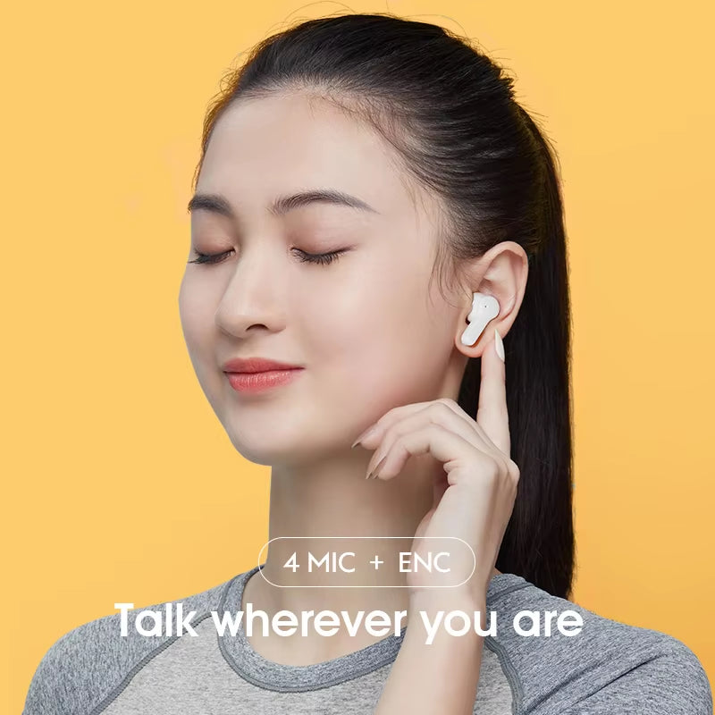 T13 Bluetooth Headphone V5.1 Wireless TWS Earphone Touch Control Earbuds 4 Microphones ENC HD Call Headset Customizing APP